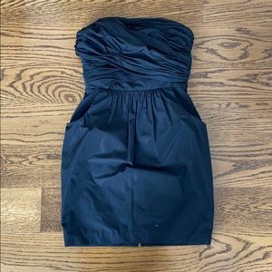 Black mini dress with bow back❤️